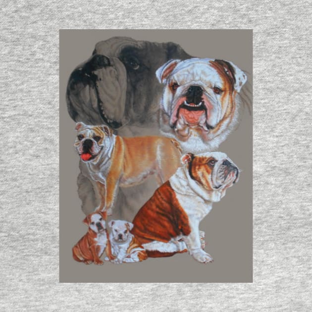 English Bulldog Medley by BarbBarcikKeith